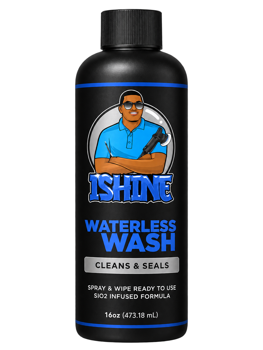 iShine Waterless Wash – SiO2 Infused Clean & Seal